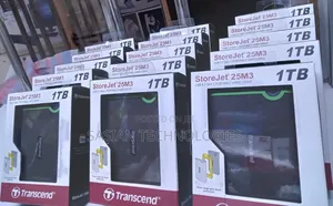 External Storejet Transcend 1 Tb Hard Drive