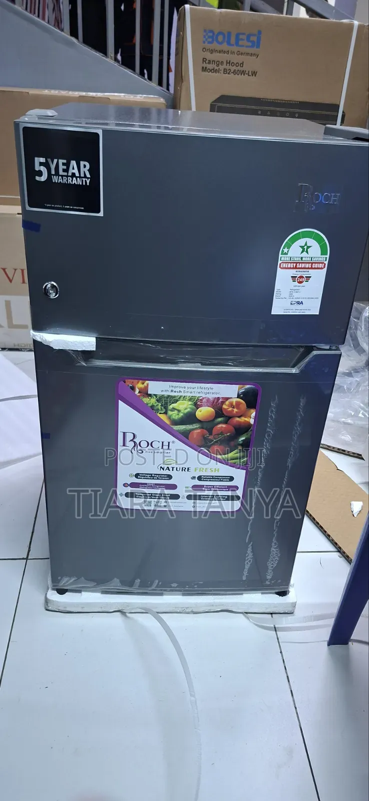 Roch Rfr115 85 Litres Double Door Fridge
