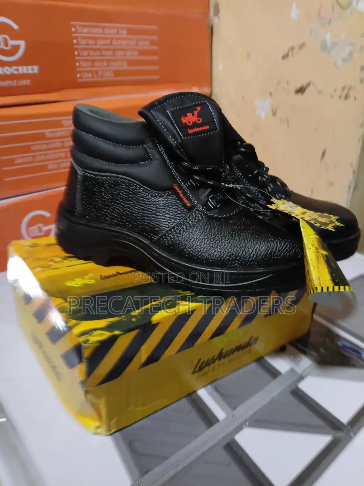 Lushundo Safety Shoes – Steel Toe Anti-Slip