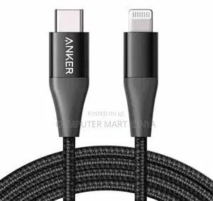 Anker 322 Usb-C to Usb-C Cable (3ft, 60w, Braided) Black