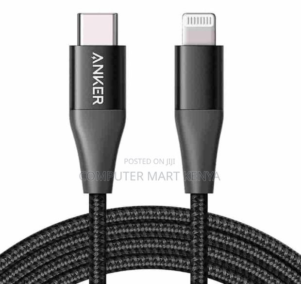 Anker 322 Usb-C to Usb-C Cable (3ft, 60w, Braided) Black - thumbnail 3