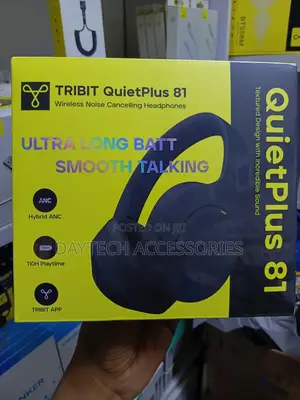 Tribit Quietplus 81 Over-Ear Headphones With Noise Cancelling 110 Hour