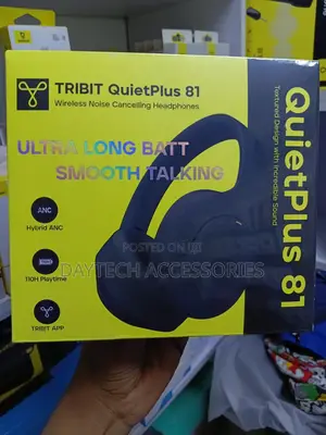 Tribit Quietplus 81 Over-Ear Headphones With Noise Cancelling 110 Hour