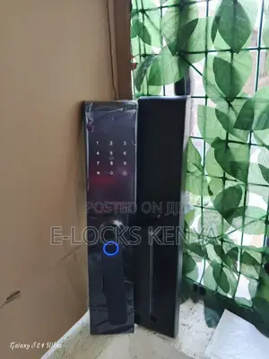 Tuya Wifi Cerradura Inteligente Wooden Electronic Fingerprint