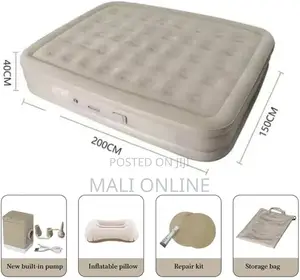 Inflatable Airbed Mattress Built-in Electric Pump Self-Inflating