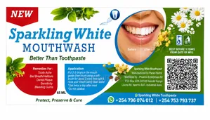 Sparkling White Mouthwash