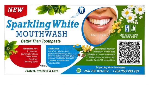 Sparkling White Mouthwash - thumbnail 2