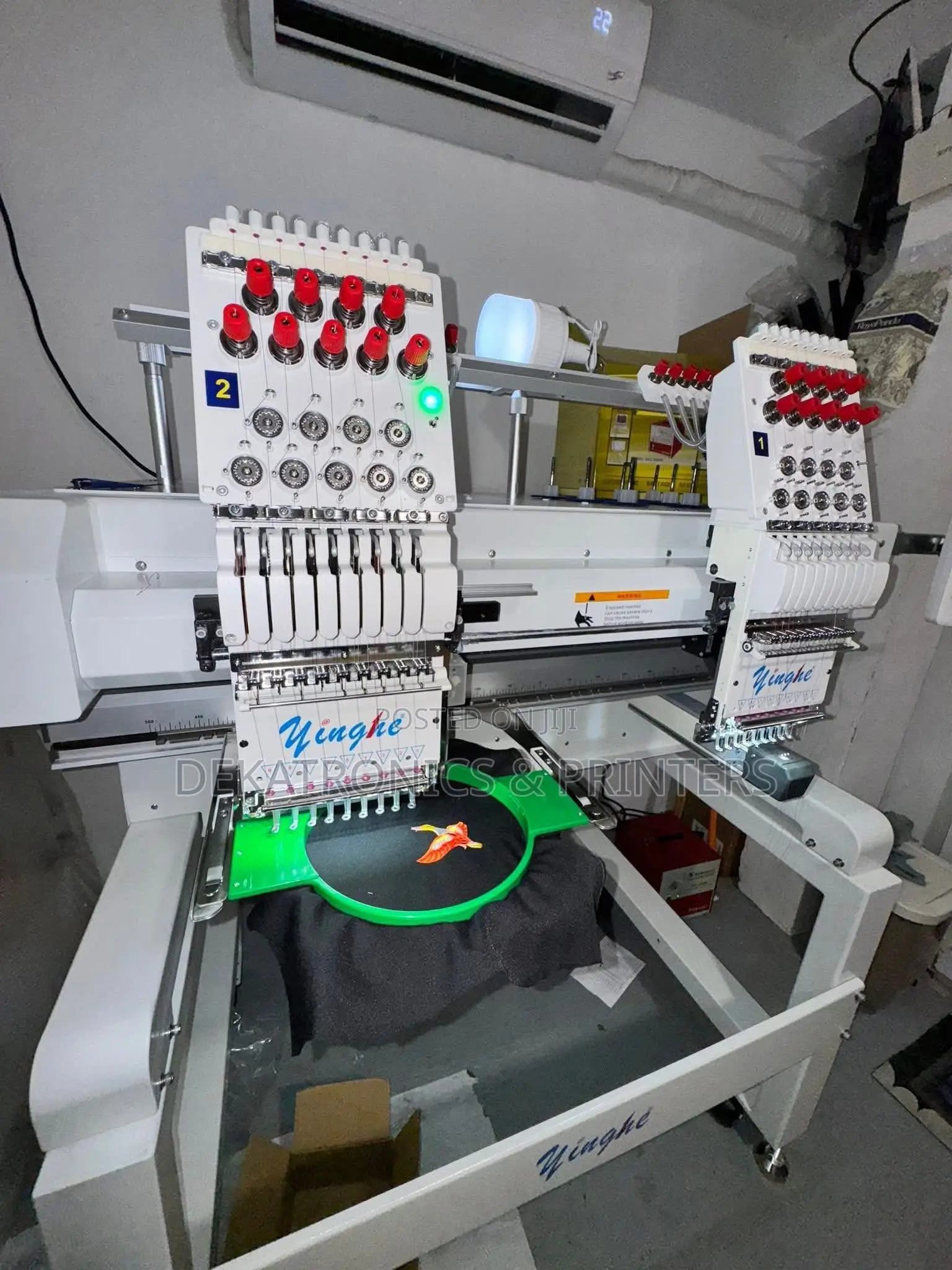 2heads 12needles Embroidery Machine Special Offer
