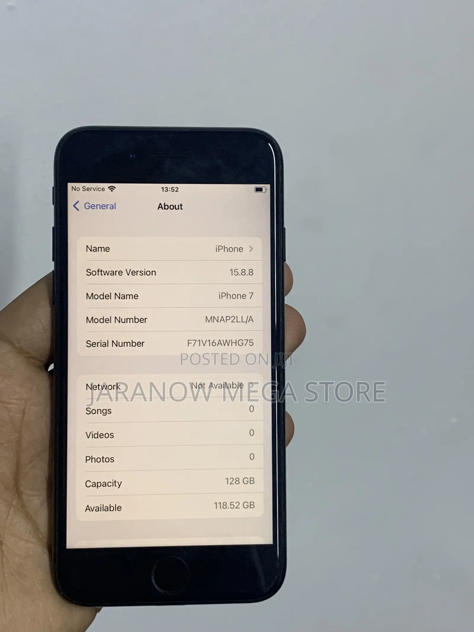 Apple iPhone 7 128 GB Black