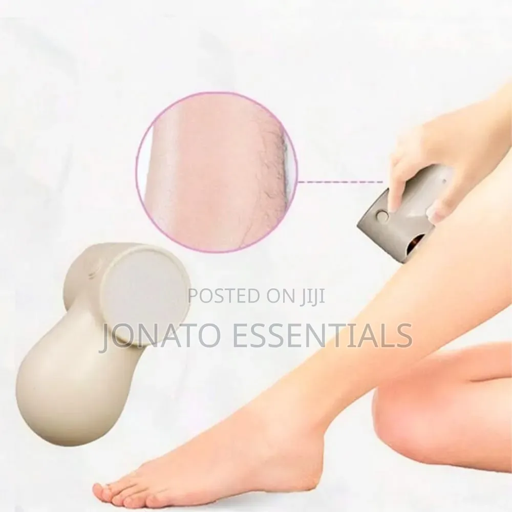 2-in-1 Painless Hair Remover and Electric Foot Callus Grinder