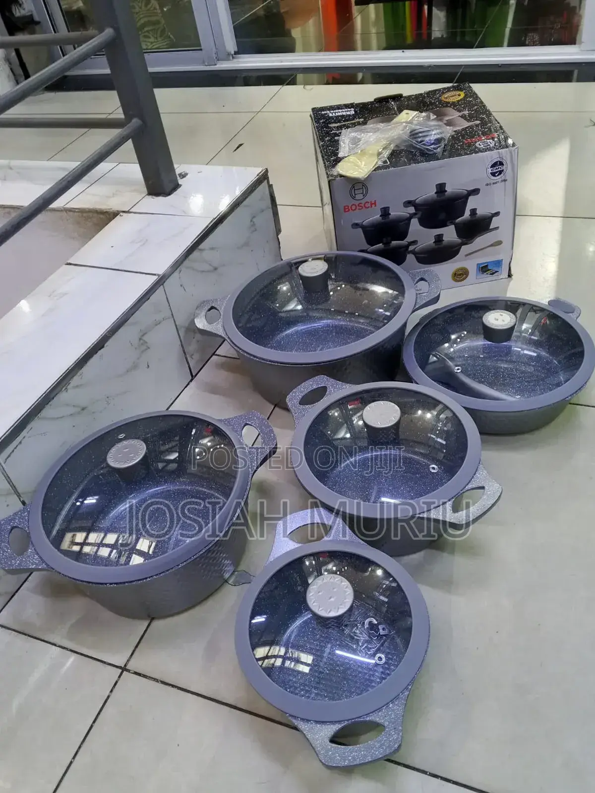 10pcs Granite Bosch Cookware