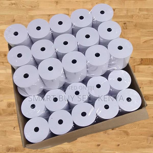 Office Use 50 Pieces 80mm By 80mm By 13mm Thermal Paper Rolls