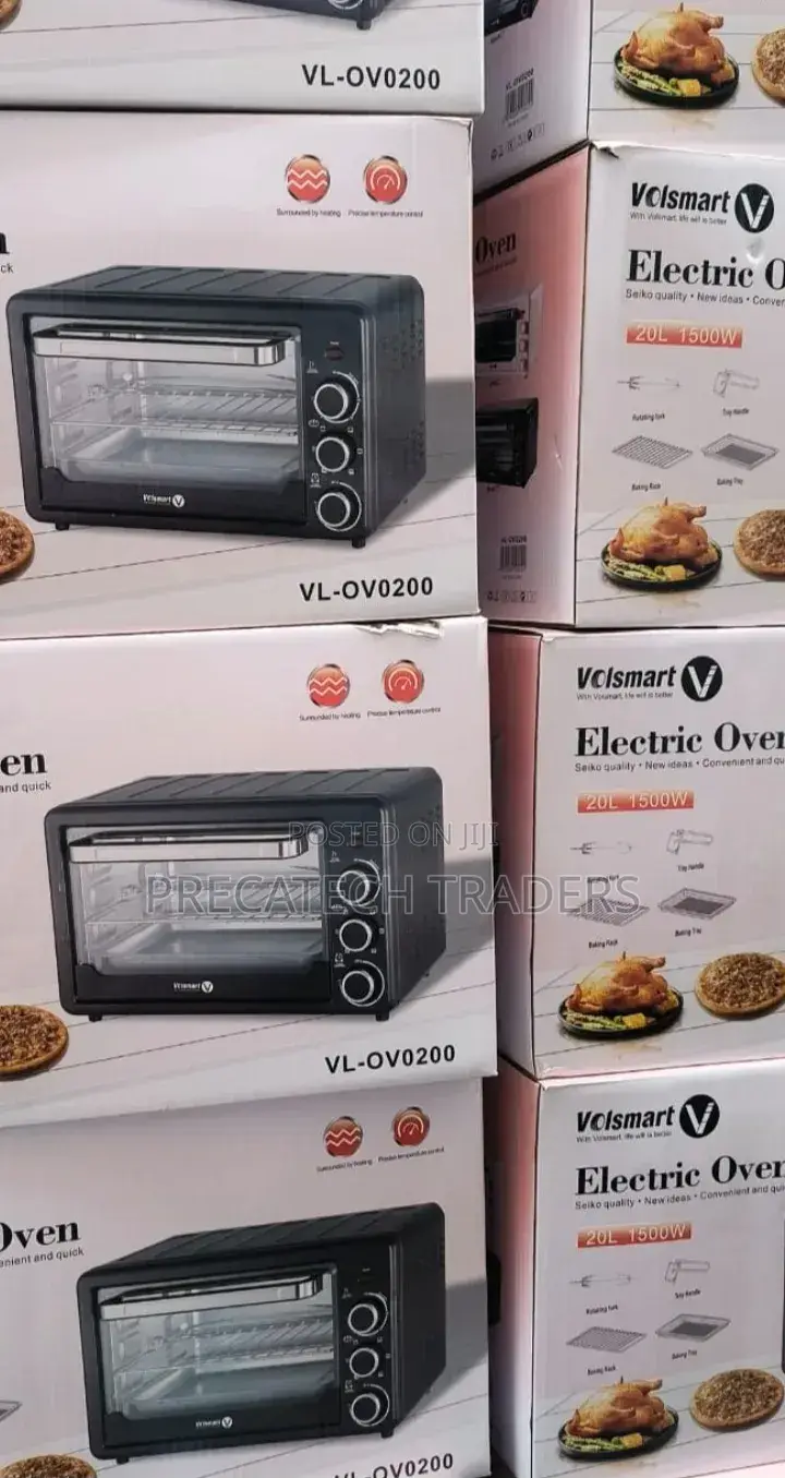 Volsmart 20l Electric Oven 1500w – Brand New