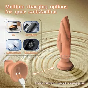 Vibrating Prayer Hand Suction Anal Plug - Fist Dildo