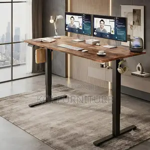 Office Desk; 1.2 Meters Electric Streamers Adjustable Gaming Desk