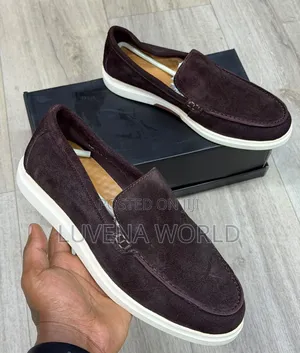 Suede Loafers