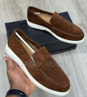 Suede Loafers