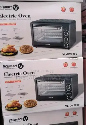 Volsmart 20l Electric Baking Oven With Rotisserie