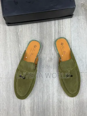 Suede Mules