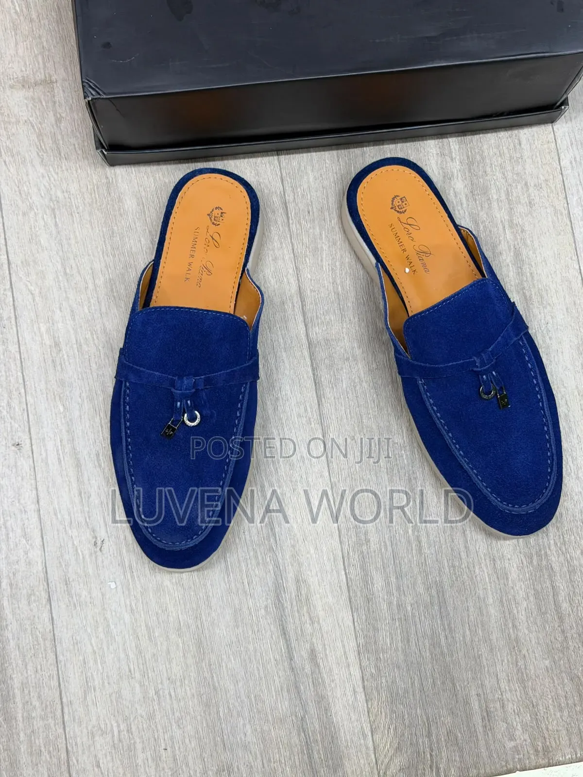 Suede Mules