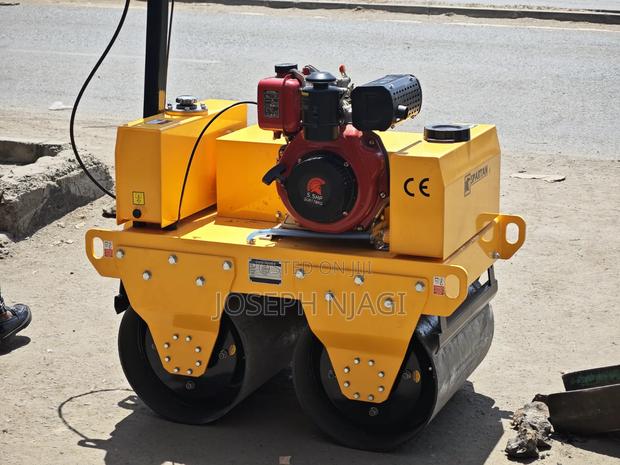 Walk-Behind Double-Drum Vibratory Roller - main view
