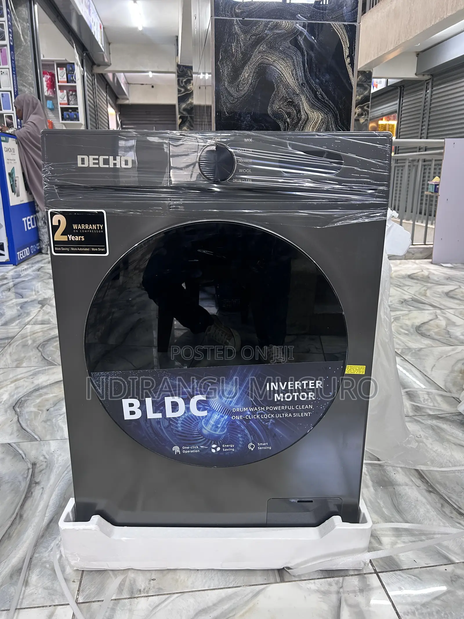 8kg Decho Wash and Spin Washing Machine