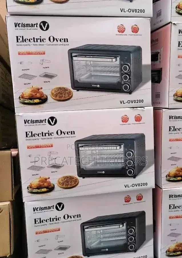 Volsmart 1500w Electric Oven – 20 Litre Capacity