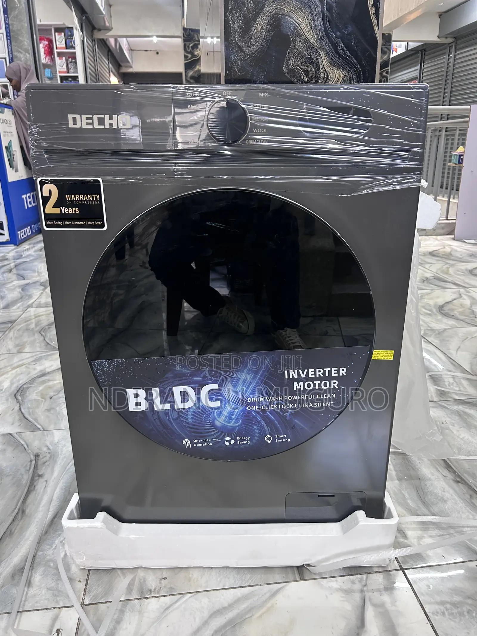 8kg Decho Wash and Spin Washing Machine