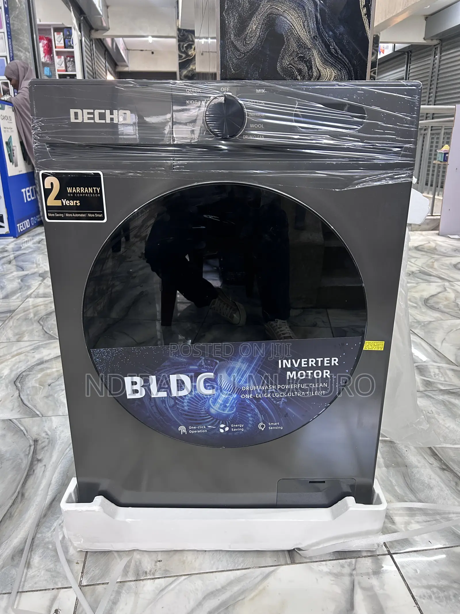 8kg Decho Wash and Spin Washing Machine