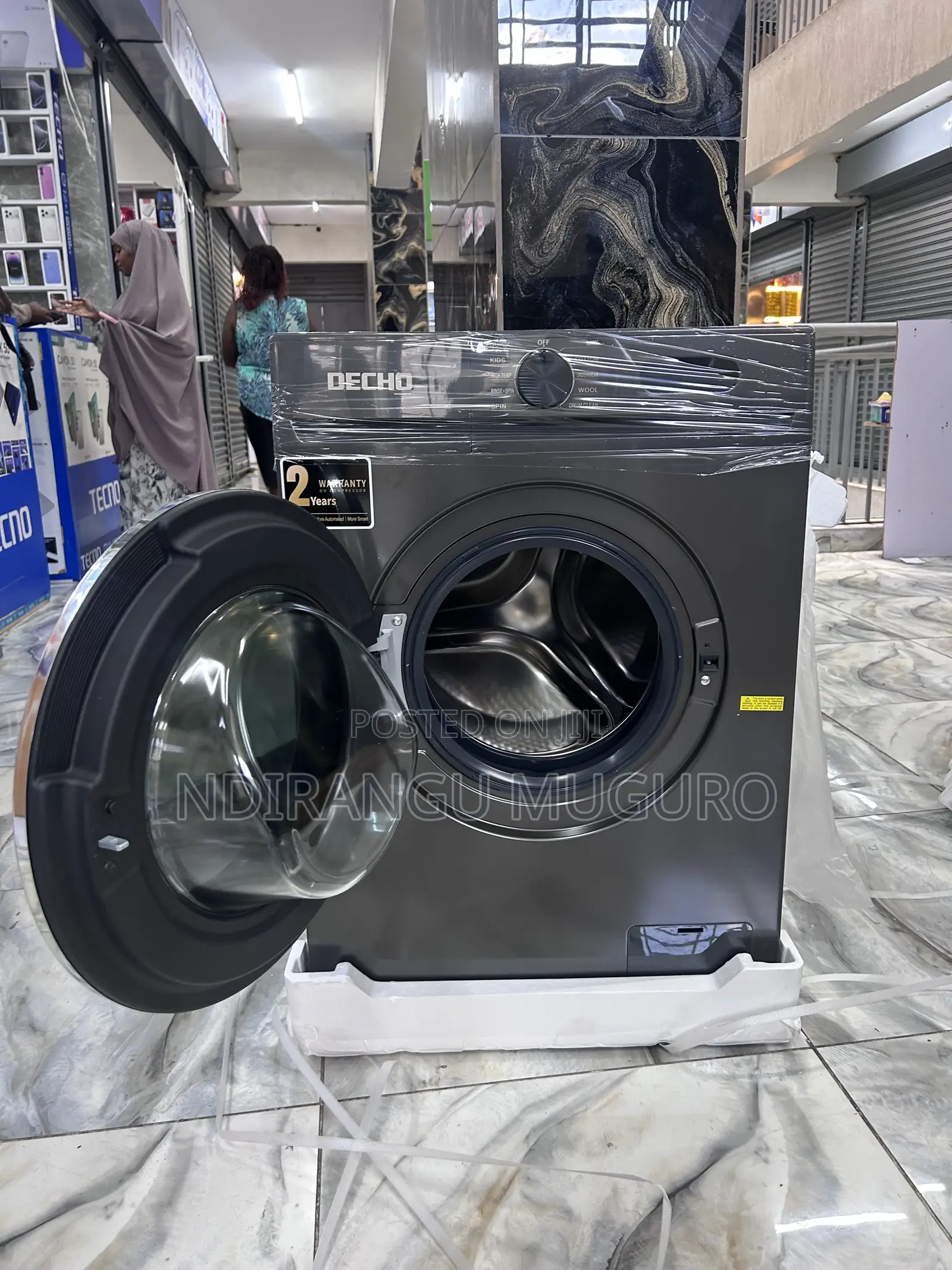 8kg Decho Wash and Spin Washing Machine