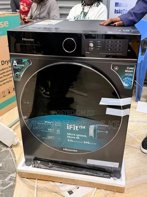 Hisense Series 5i12/8kg Wash Dryer 12kg-7sfront Load Washing Machine