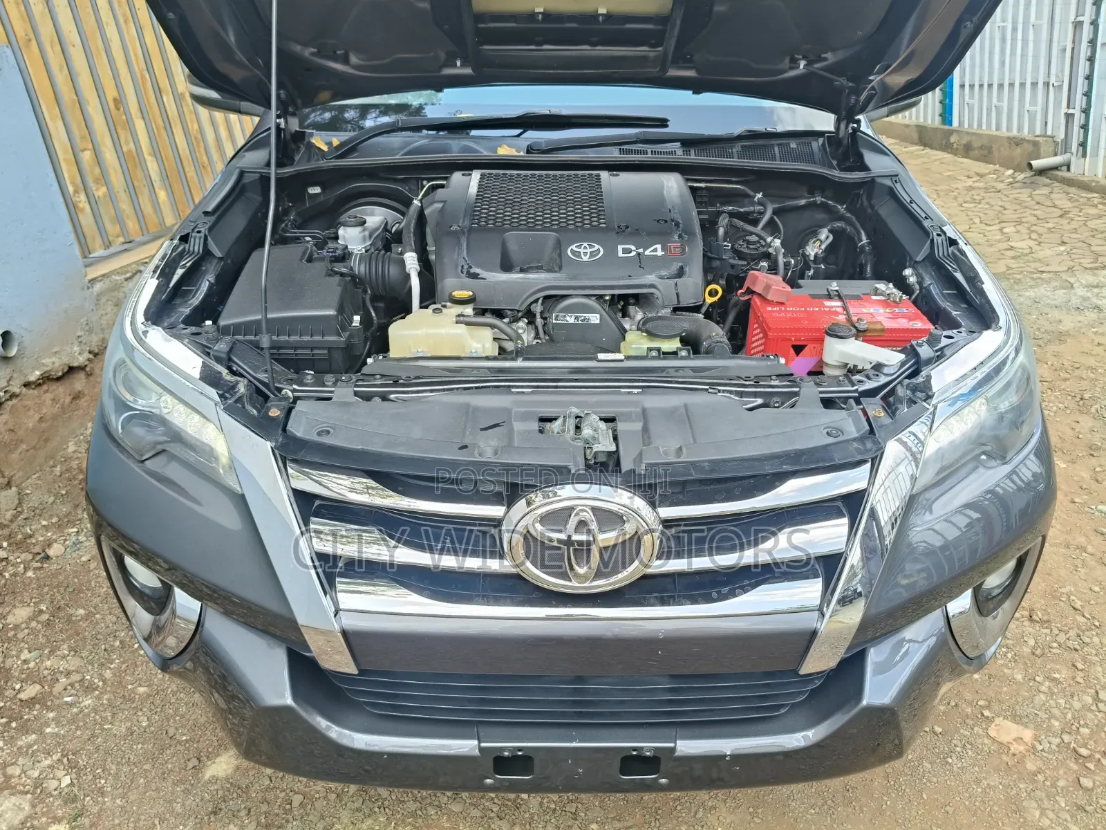 Toyota Fortuner 2016 Gray