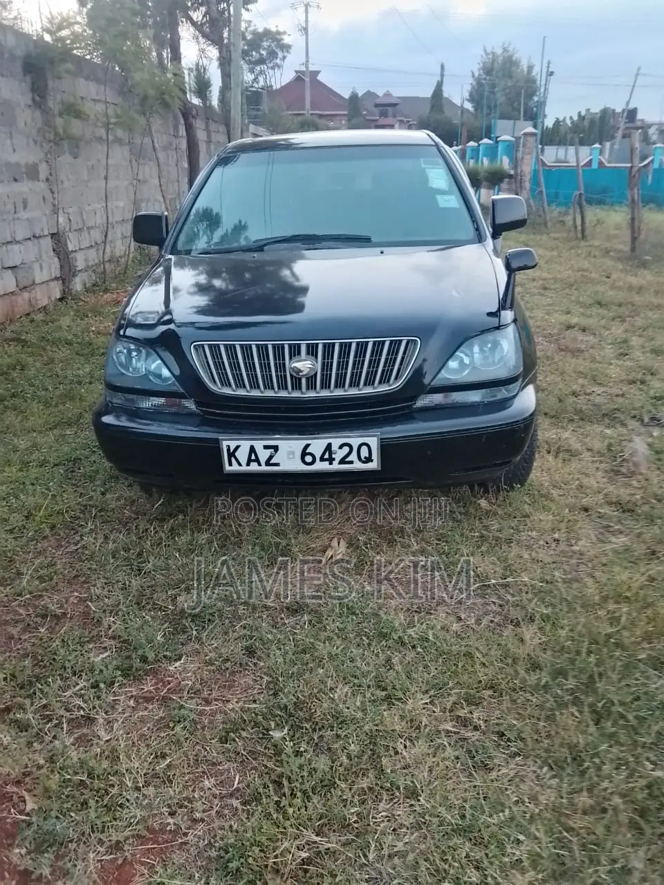 Toyota Harrier 2002 Black