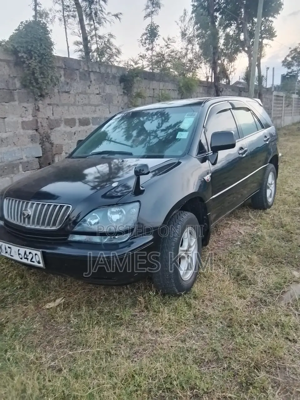 Toyota Harrier 2002 Black