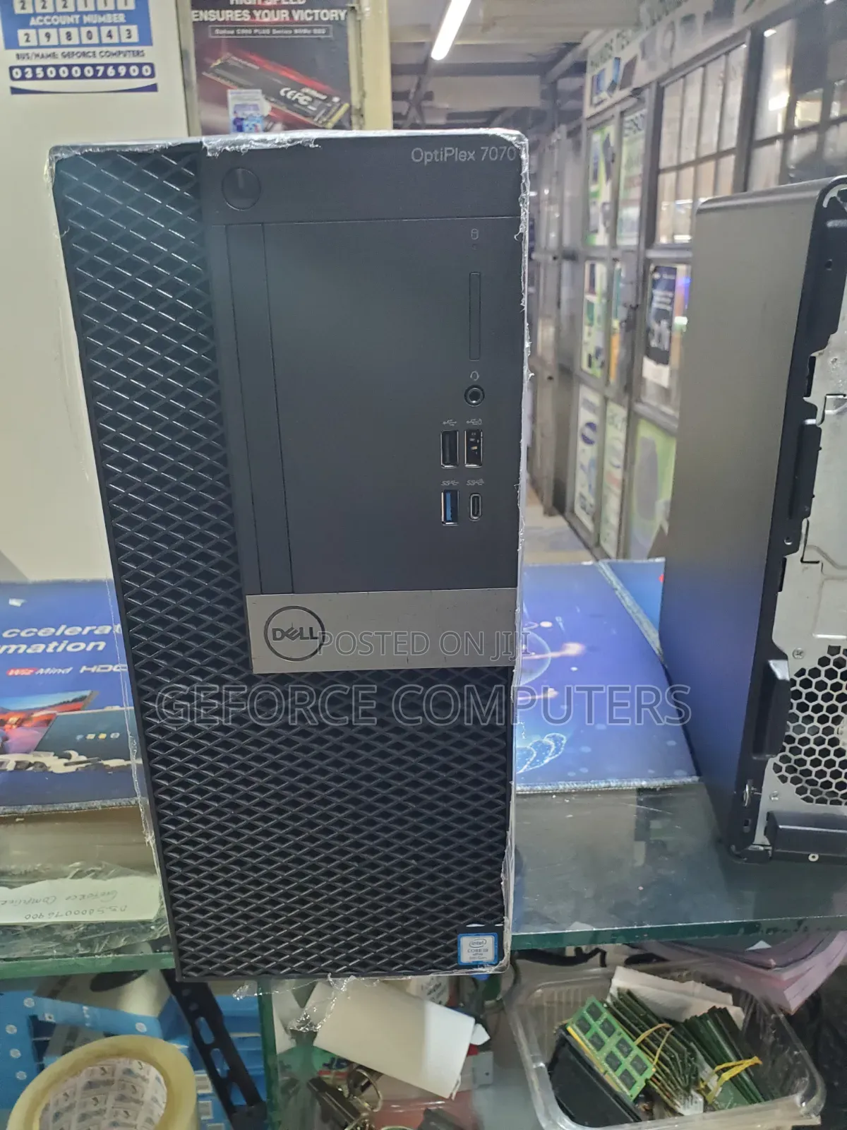 Desktop Computer Dell OptiPlex 7070 16GB Intel Core i9 HDD 1T