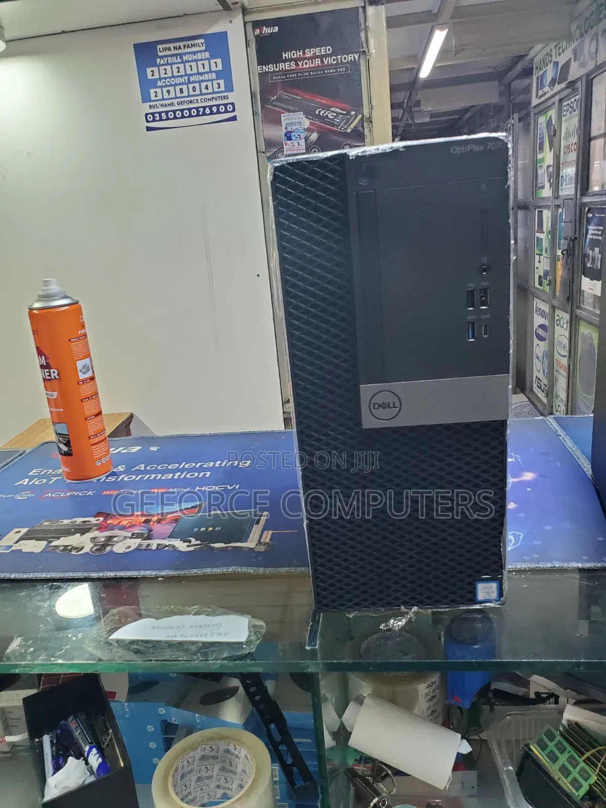 Desktop Computer Dell OptiPlex 7070 16GB Intel Core i9 HDD 1T
