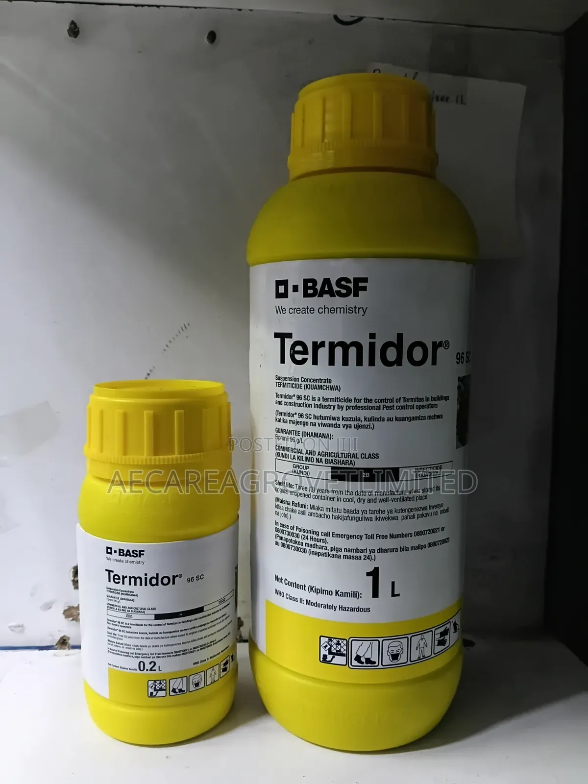 Termidor 96cs Termiticide 200ml, 1litre