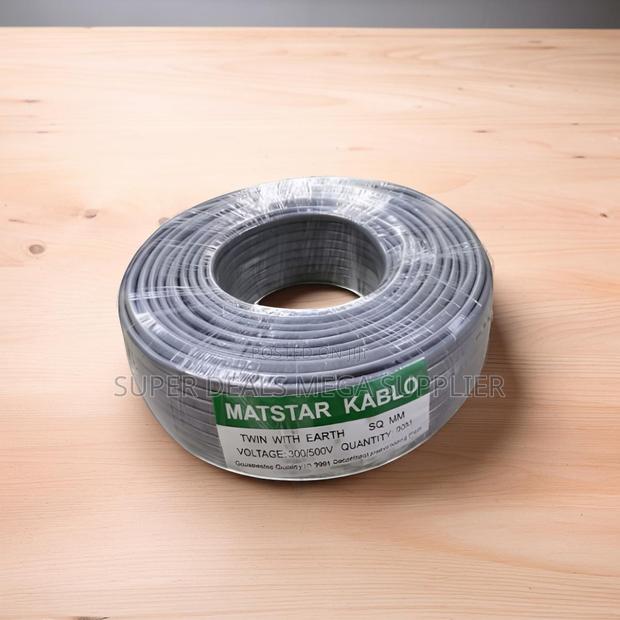 Smooth Performance 1.5mm Twin With Earth Electrical Wiring Cable