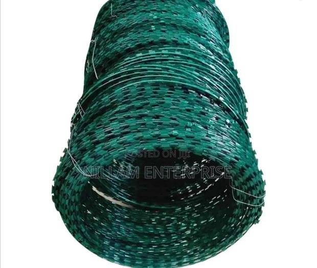 Green Razor Wire Double Galvanized 450 Mm 10m - thumbnail 2