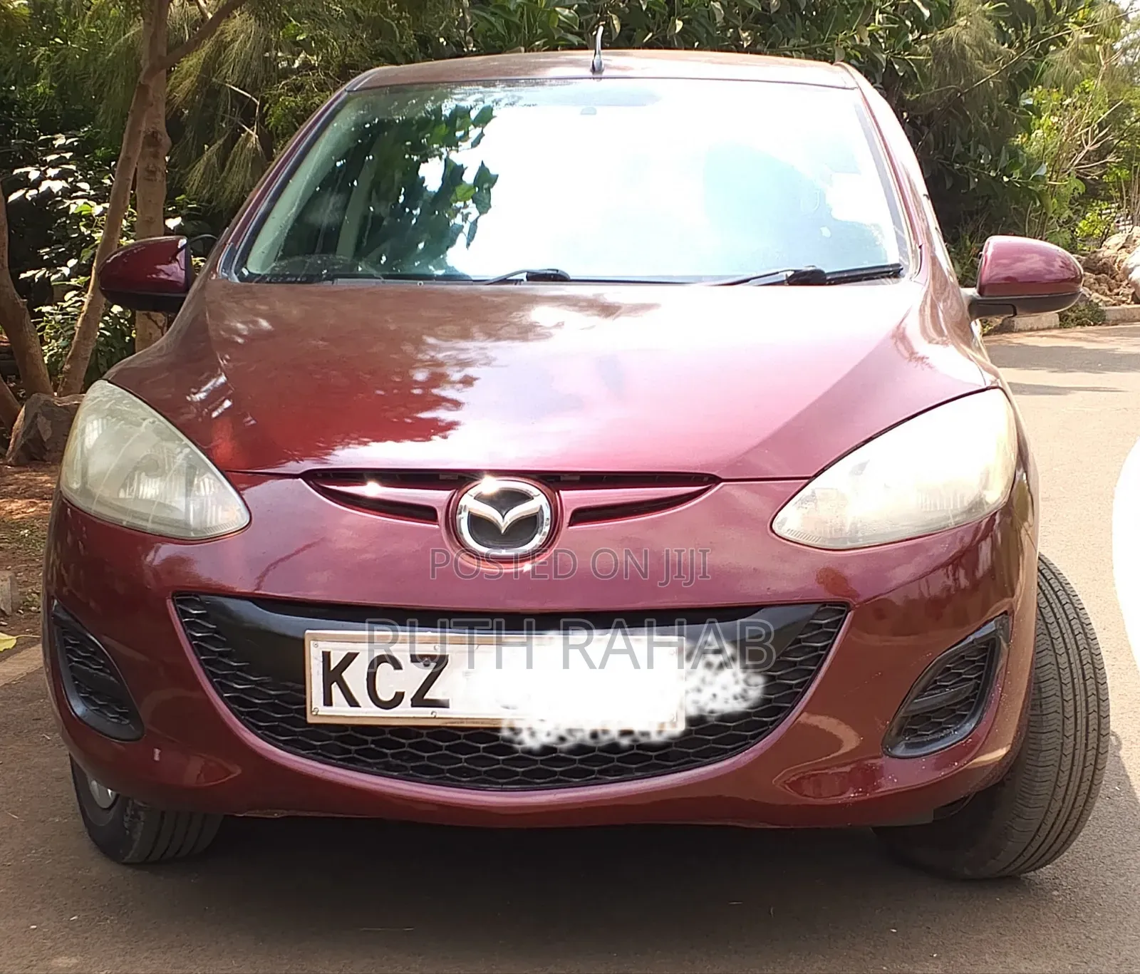 Mazda Demio 2013 Maroon