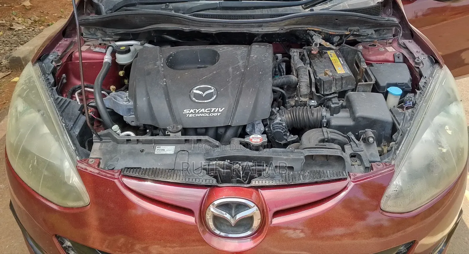 Mazda Demio 2013 Maroon