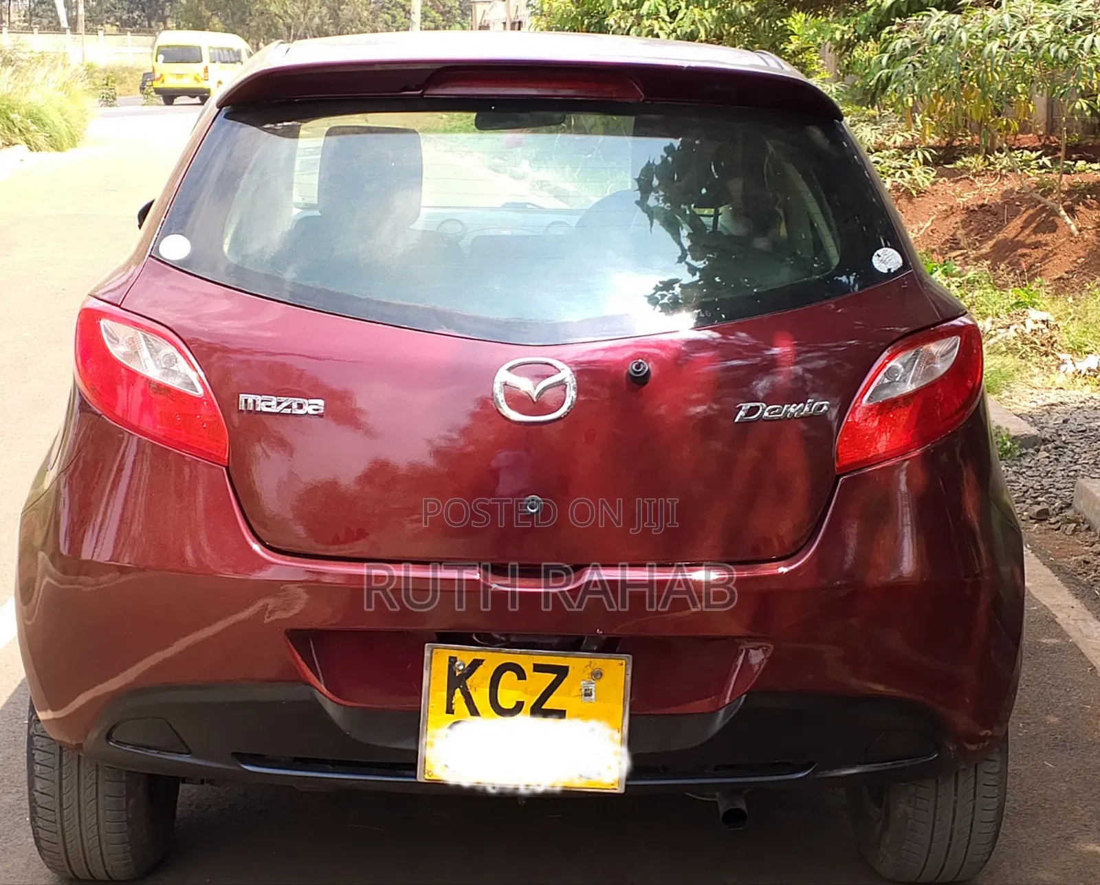 Mazda Demio 2013 Maroon