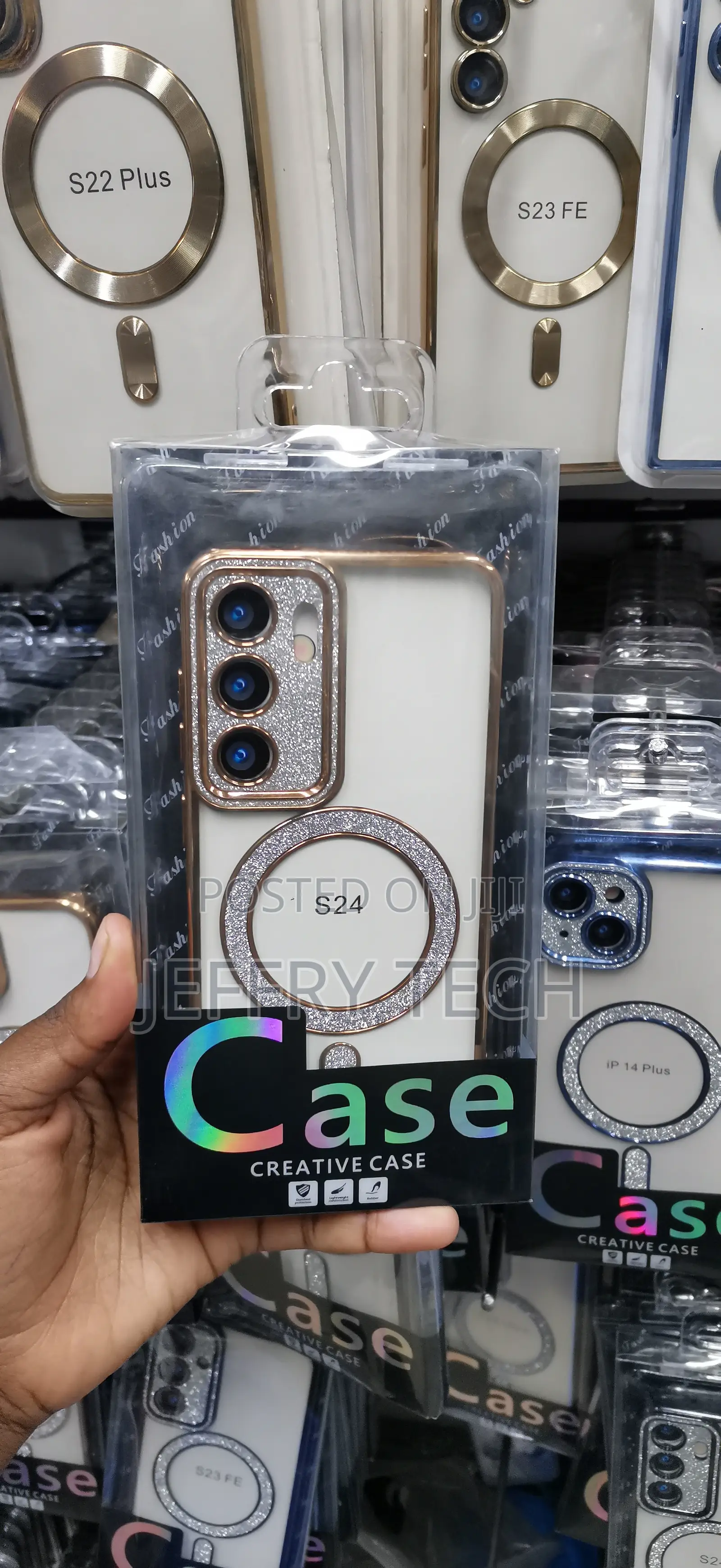 Samsung Galaxy S24 Bling Accent Styling Case