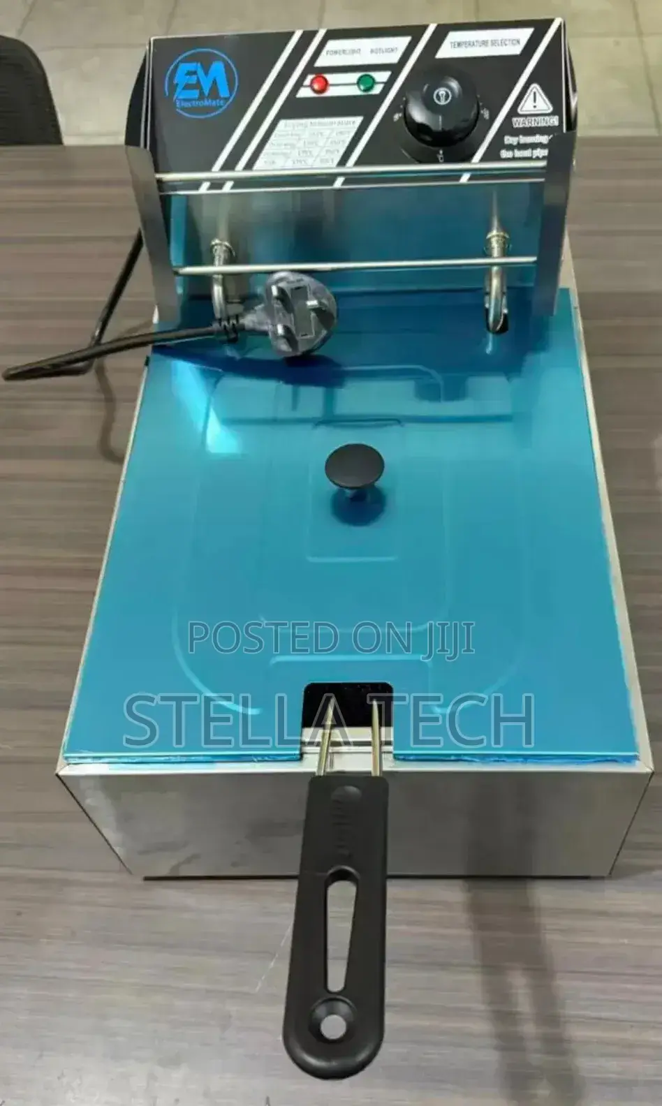 Electromate Single Deep Fryer