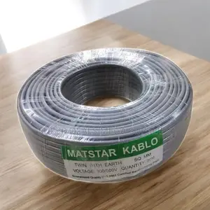 Reliable 1.5mm Twin With Earth Electrical Wiring Cable Easy Install