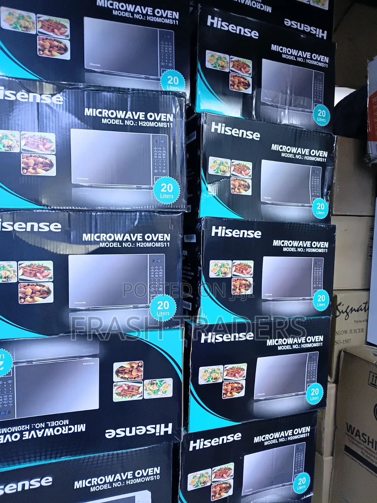 Hisense 20l Digital Microwave Oven-Silver
