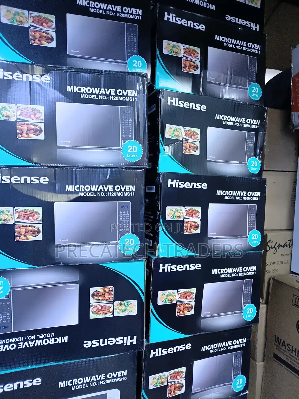 Hisense 20l Digital Microwave Oven-Silver