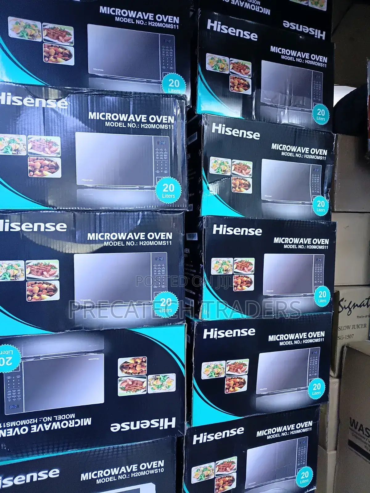Hisense 20l Digital Microwave Oven-Silver