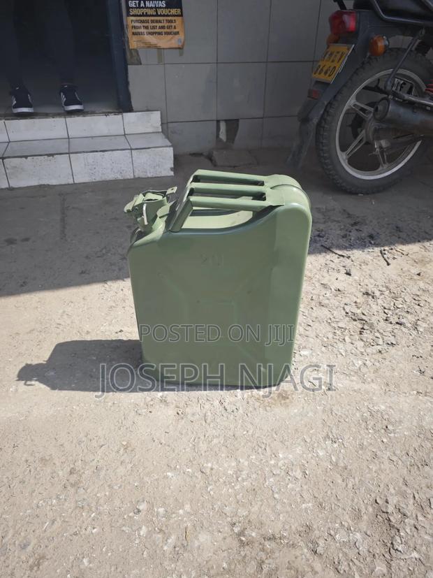 20-Liter Metal Jerry Can