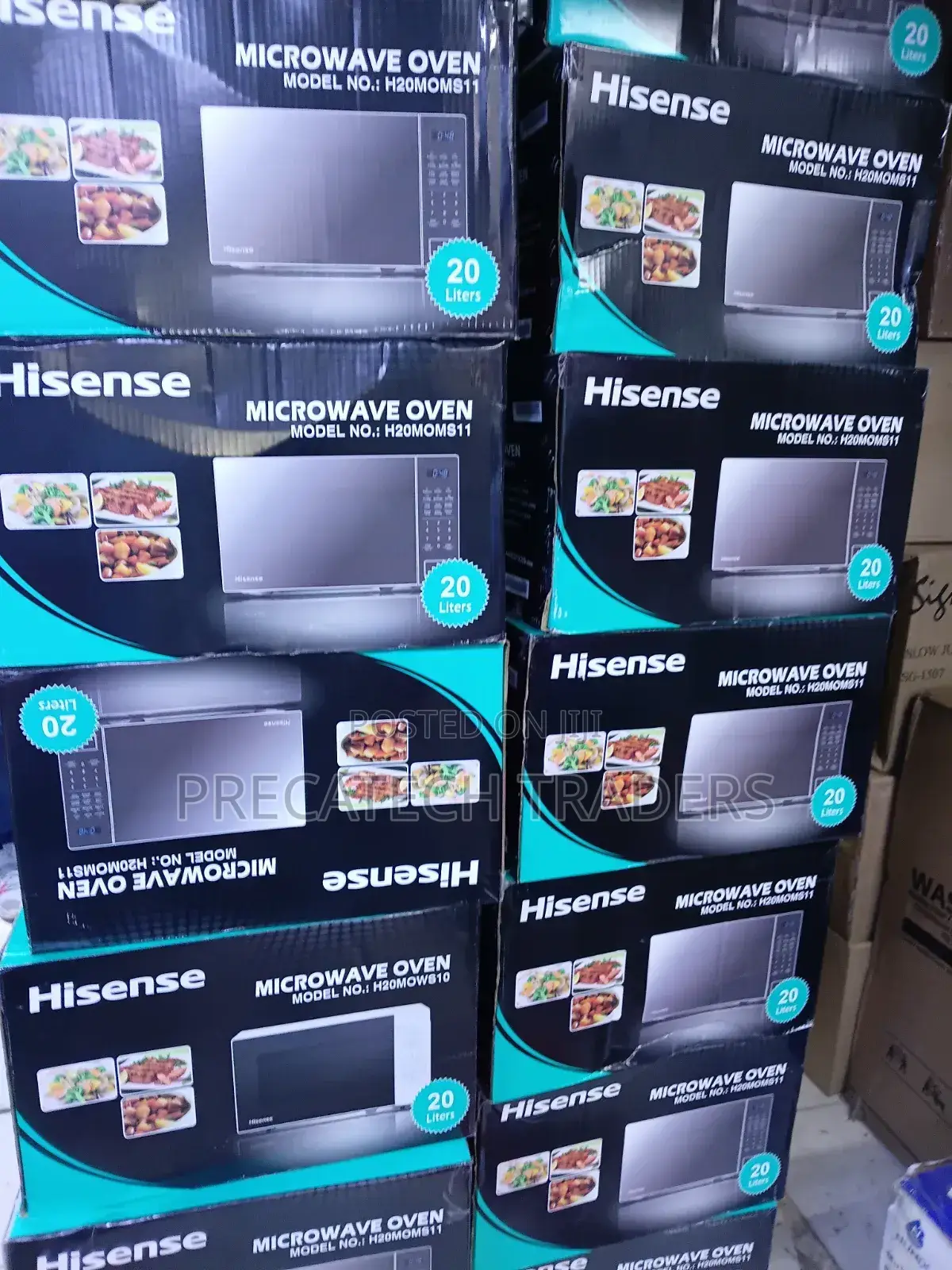 Hisense Silver 20-Litre Microwave Oven – Fast Efficient